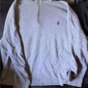 Polo by Ralph Lauren Gray Zip Up Sweater